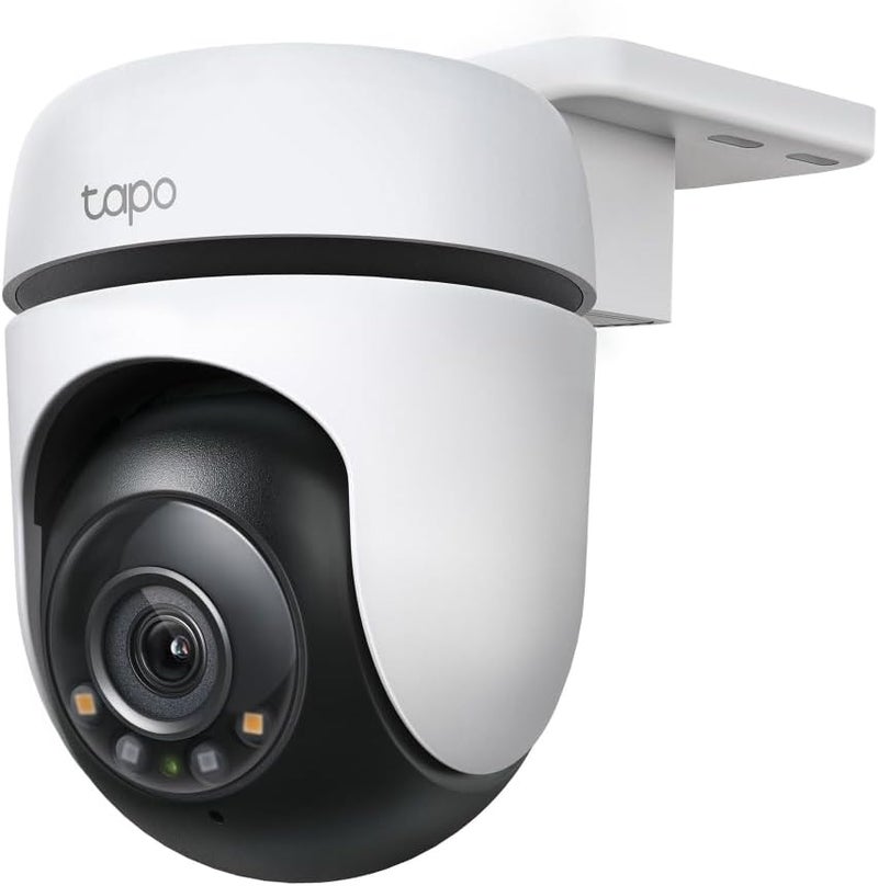 tapo 2K Outdoor Wired Pan/Tilt Security Wi-Fi Camera, 360° View, Motion Tracking, Works w/Alexa & Google Home, Color Night Vision, Free AI Detection, Cloud & SD Card Storage(up to 512GB), C510W - Image 1
